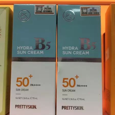 Kem Chống Nắng PrettySkin Hydra B5 Sun Cream SPF 50+ /PA++++ Phục Hồi, Bảo Vệ Da 70ml