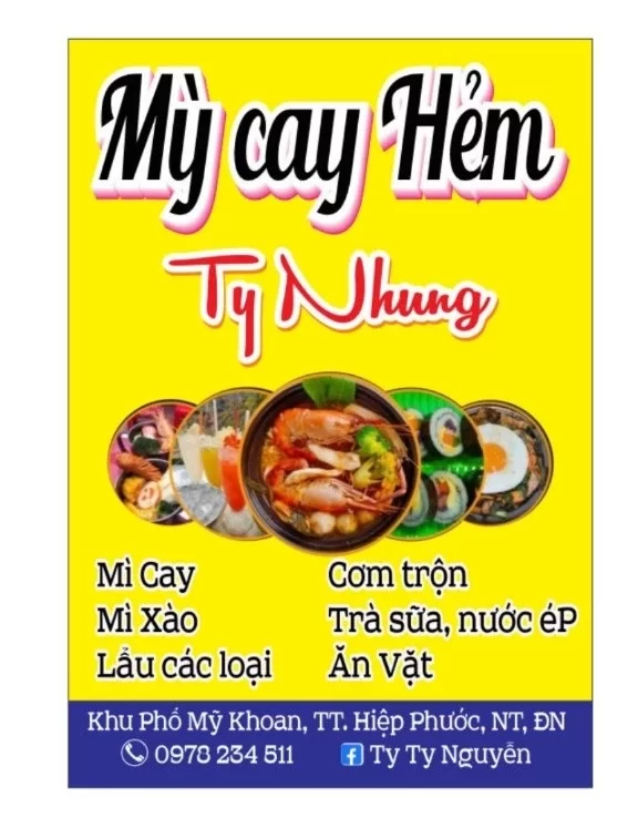 MÌ CAY HẺM TY NHUNG