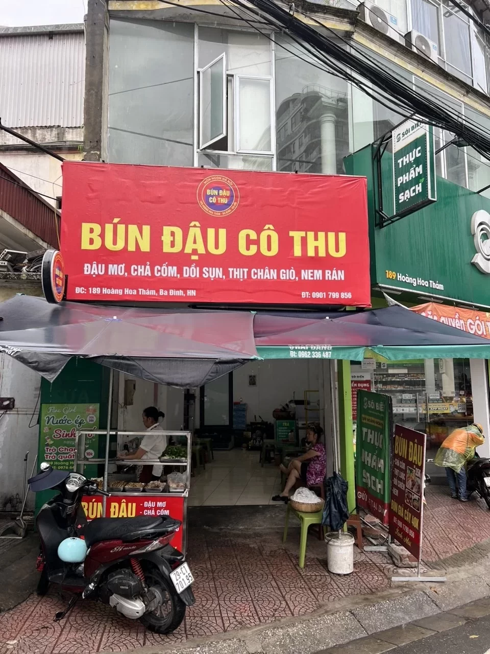 Bún đậu cô Thu - 189 Hoàng Hoa Thám