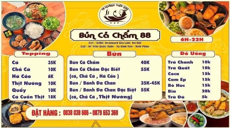 Bún Cá Chấm 88