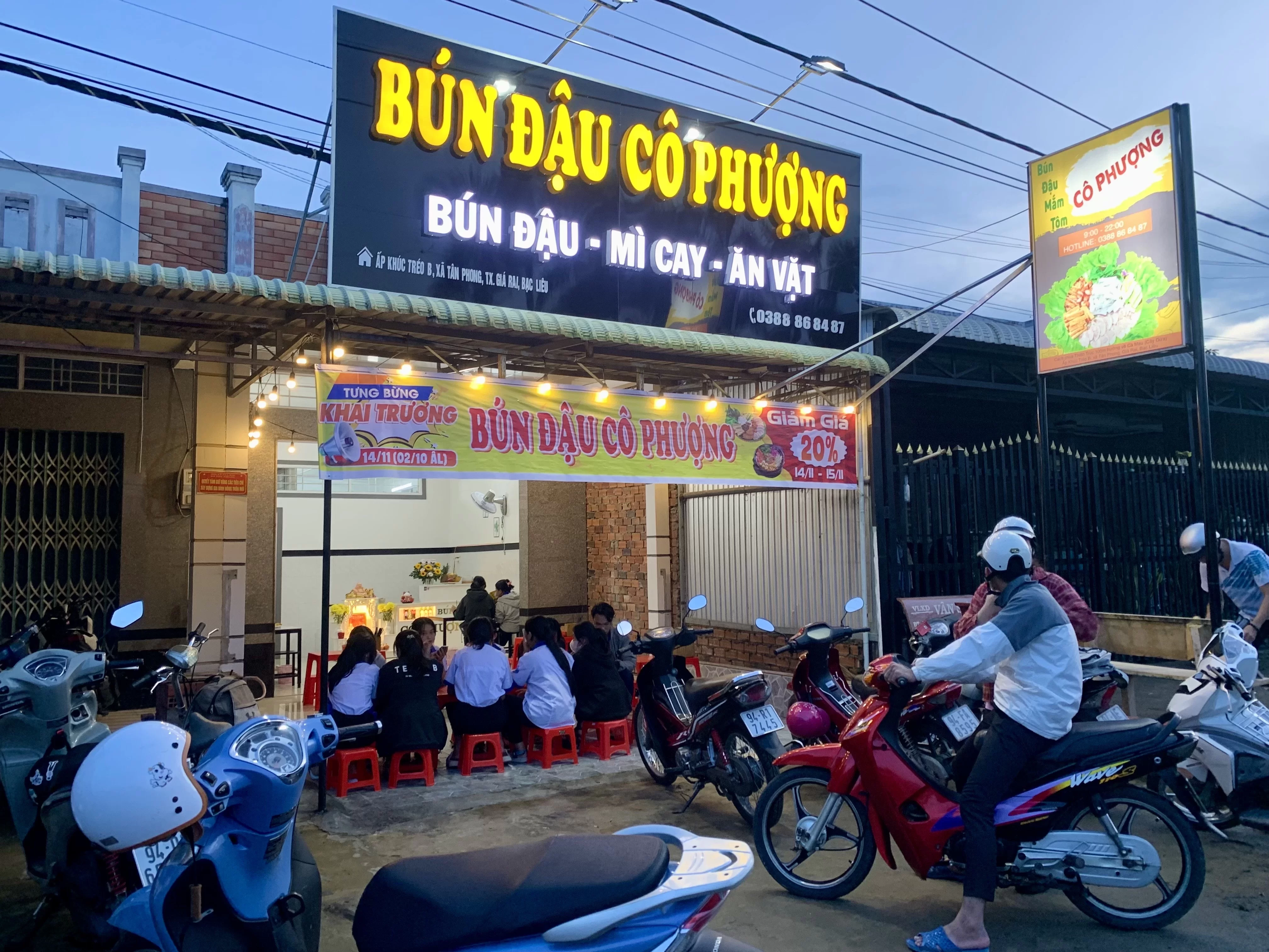 BÚN ĐẬU CÔ PHƯỢNG