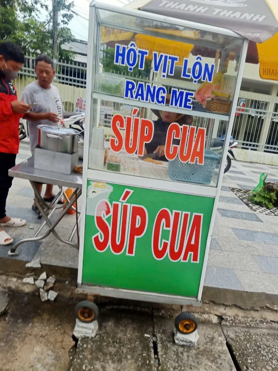 Súp Cua Bột Chiên