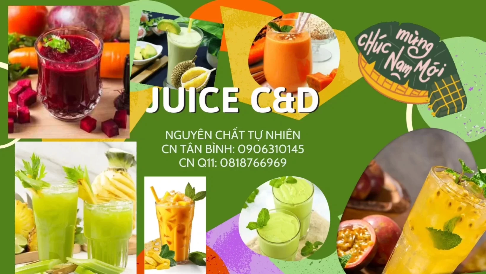 Nước Ép Nguyên Chất  - Juice C&D 