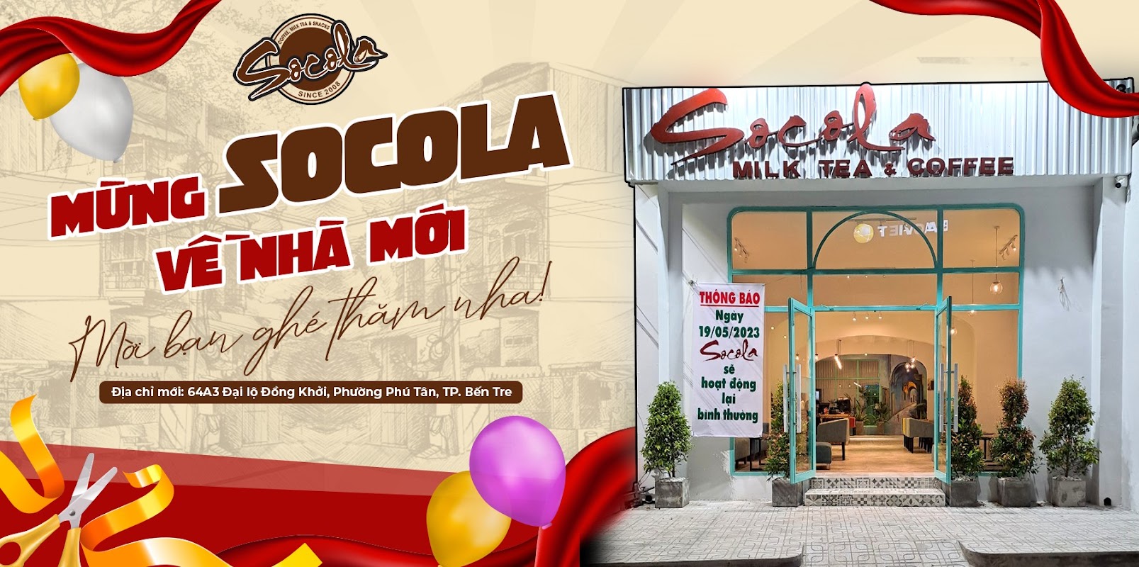 TRÀ SỮA SOCOLA – BẾN TRE
