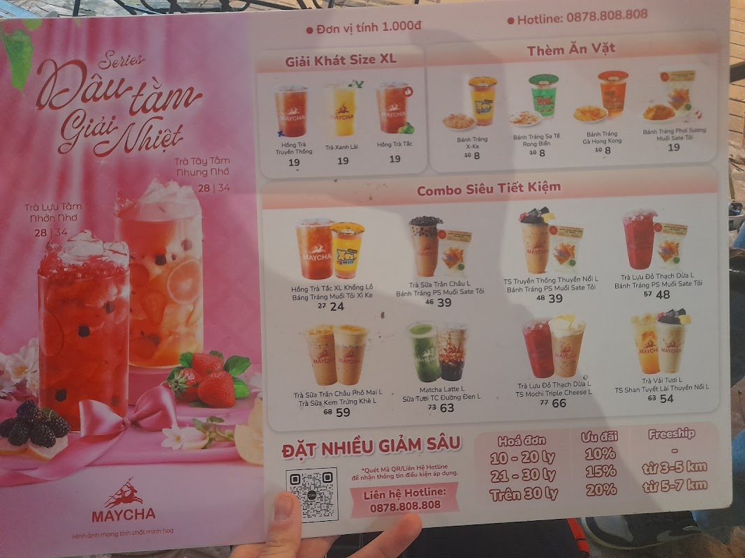 Trà sữa maycha Nguyễn Văn Cừ